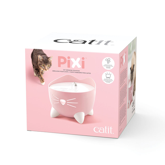 Catit PIXI dricksfontän, rosa - Dricksfontän 2,5 l