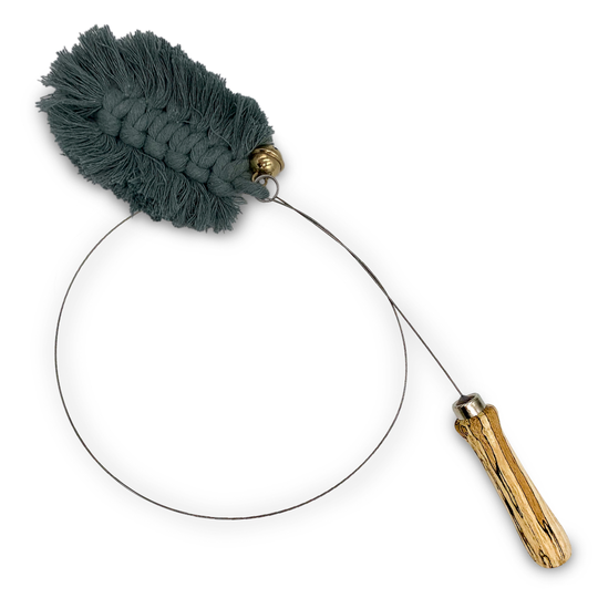 Kater Kasimir kattspö med macrame-hänge - 1 st