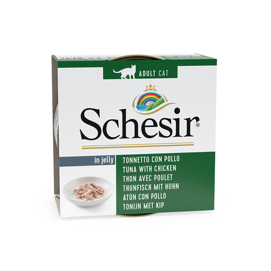 Schesir i gelé 6 x 85 g - Tonfisk & kycklingfilé