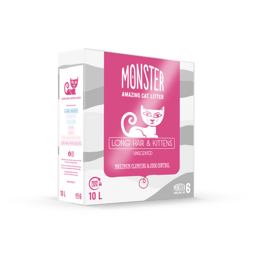 Long Hair/ Kitten Unscented - 10 L