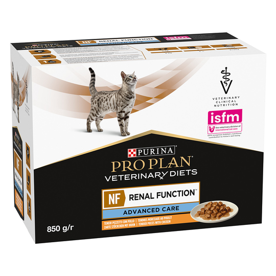 Purina Pro Plan Veterinary Diets Feline NF Advance Care Chicken - Ekonomipack: 20 x 85 g