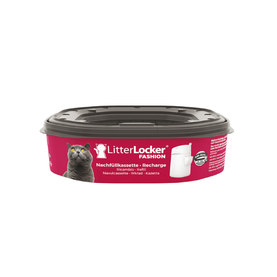LitterLocker® Fashion kattsandhink - Ekonomipack: 2 st utbyteskassetter