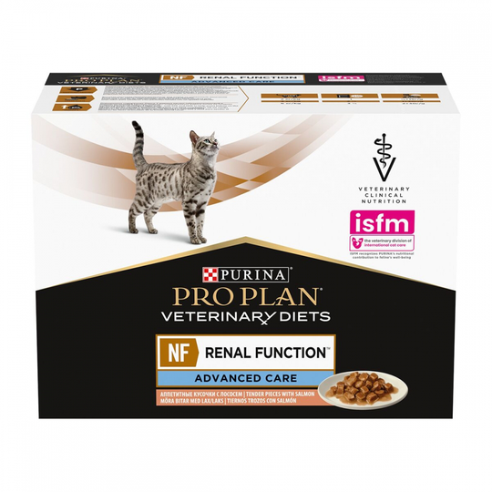 Purina Pro Plan Veterinary Diets Feline Feline NF Renal Function Advanced Care with Salmon 10x85 g
