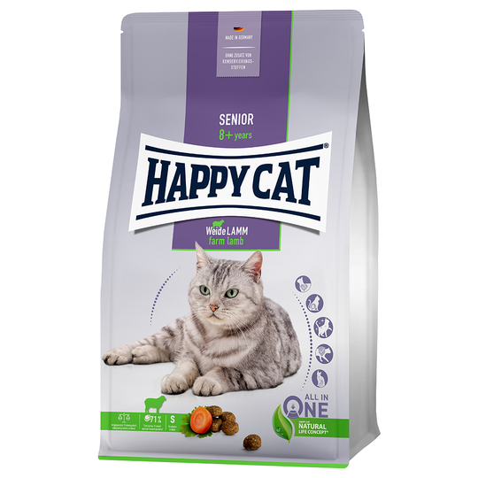 Happy Cat Senior Farm Lamb - 4 kg