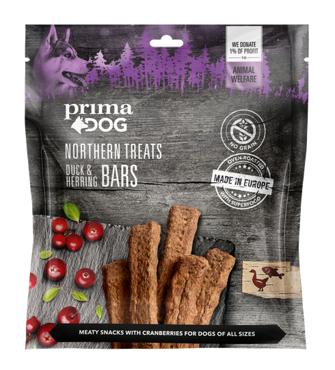 Northern Treat Bars Anka & Strömming - 200 g