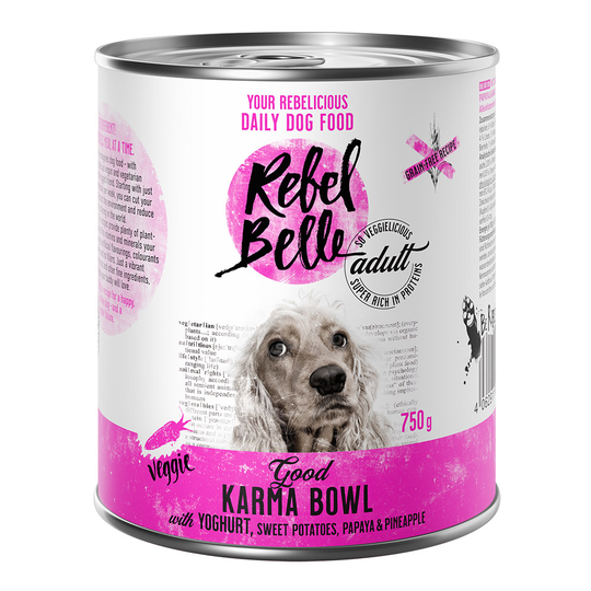 Ekonomipack: Rebel Belle 12 x 750 g - Good Karma Bowl - vegetariskt
