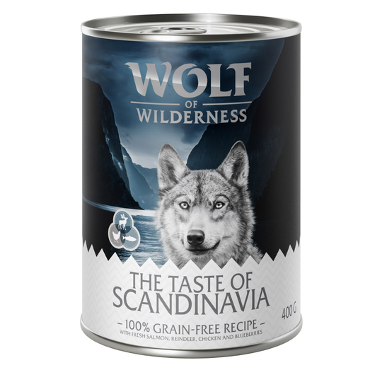 Ekonomipack: Wolf of Wilderness The Taste Of 24 x 400 g The Taste Of The Outback