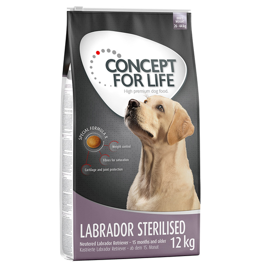 Concept for Life Labrador Sterilised - Ekonomipack: 2 x 12 kg