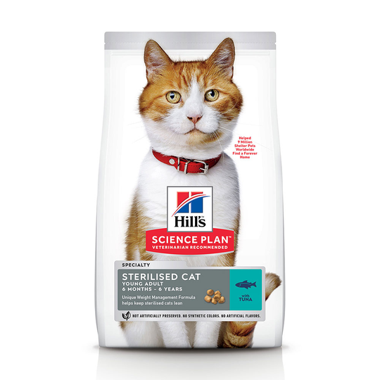 Hill's Science Plan Adult Sterilised Tuna - 3 kg