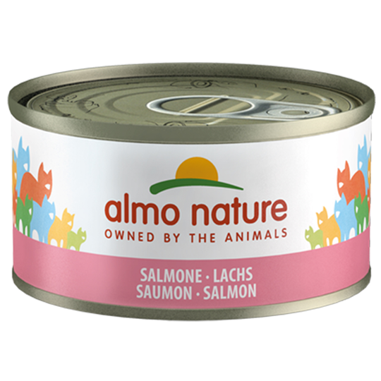Ekonomipack: Almo Nature 24 x 70 g - Lax i gelé
