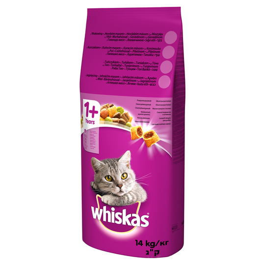 Whiskas 1+ Tonfisk - 14 kg