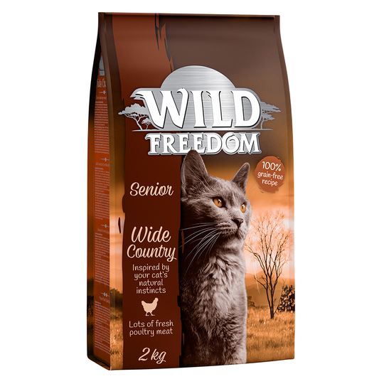 Kanonerbjudande! Wild Freedom torrfoder - Senior Wide Country - Poultry