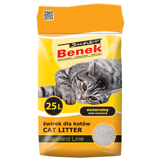 Super Benek Natural - 25 l (ca 20 kg)