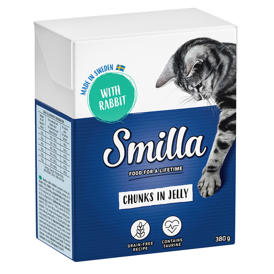 Smilla Chunks i gelé 12 x 380 g Kanin