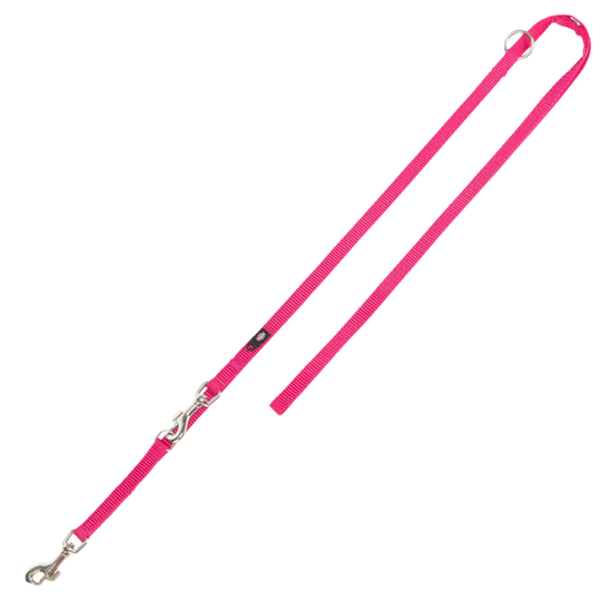 Trixie Premium justerbart koppel, fuchsia - Stl. XS: 2 m långt/10 mm brett
