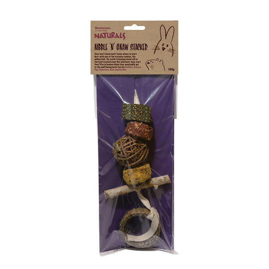 Rosewood Nibble’n’Gnaw Stack