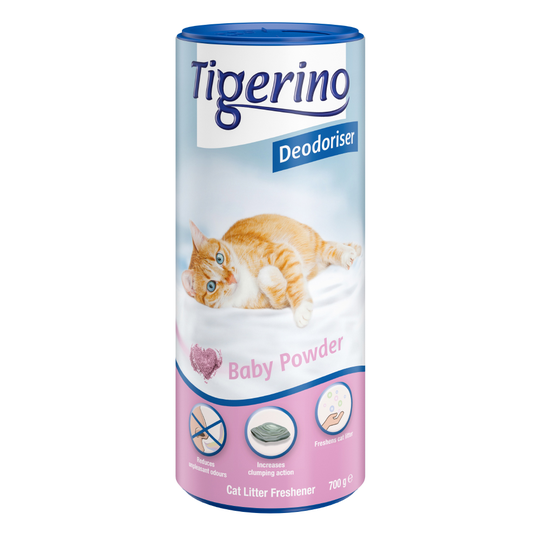 Tigerino Deodoriser / Refresher - Baby Powder 700 g