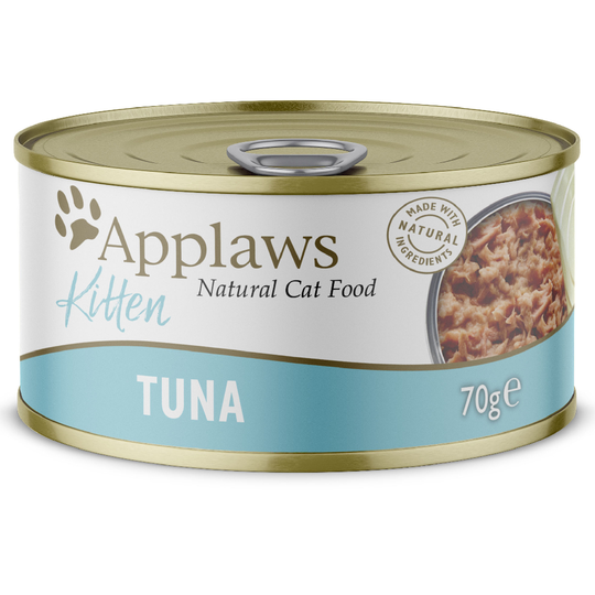 Applaws kattmat i buljong 6 x 70 g - Kitten Tonfisk