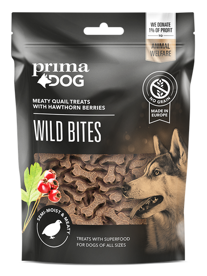 Wild Bites Vaktel & Havtorn - 150 g