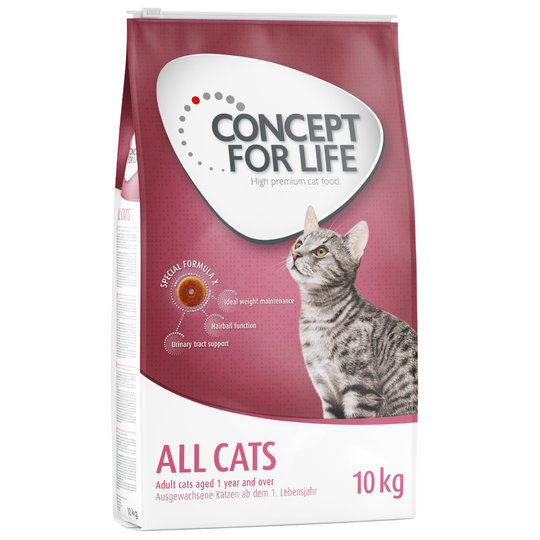Concept for Life All Cats - förbättrad formel! - 400 g