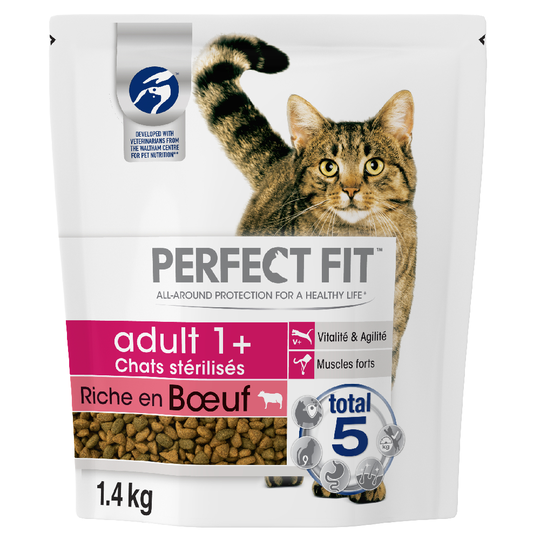 Perfect Fit Sterile 1+ Nötkött - Ekonomipack: 5 x 1,4 kg
