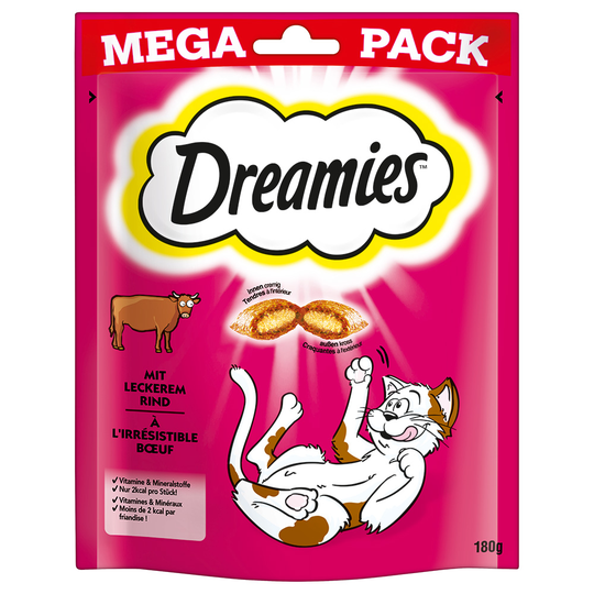 Dreamies Cat Treats Big Pack 180 g - Nötkött (180 g)