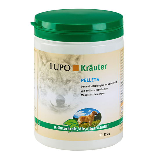 LUPO Kräuter örtpellets - 2 x 675 g