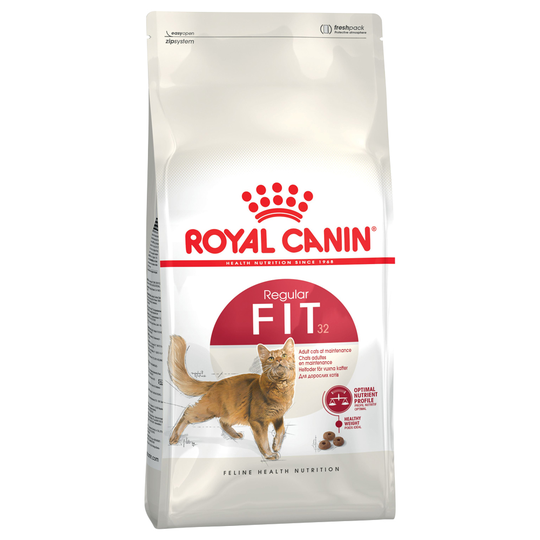 Ekonomipack: 2 x Royal Canin kattfoder till lågpris - Fit 32 (2 x 10 kg)