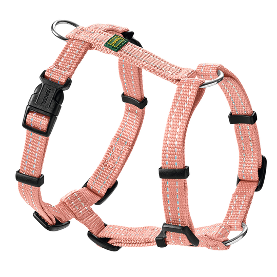 HUNTER Tripoli sele ljusrosa - Stl. S: 41-55 cm bröstomfång