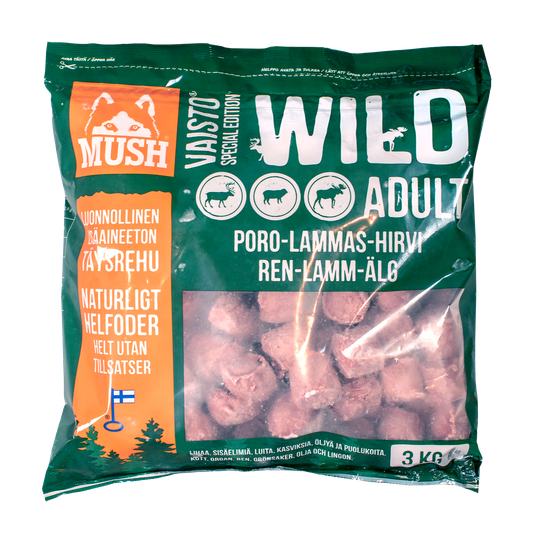 Vaisto® Wild Köttbullar Ren-Lamm-Älg - 8 st x 800 g