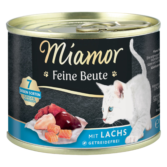 Miamor Feine Beute 12 x 185 g - Lax