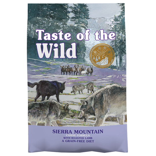 Taste of the Wild Sierra Mountain Ekonomipack: 2 x 12,2 kg
