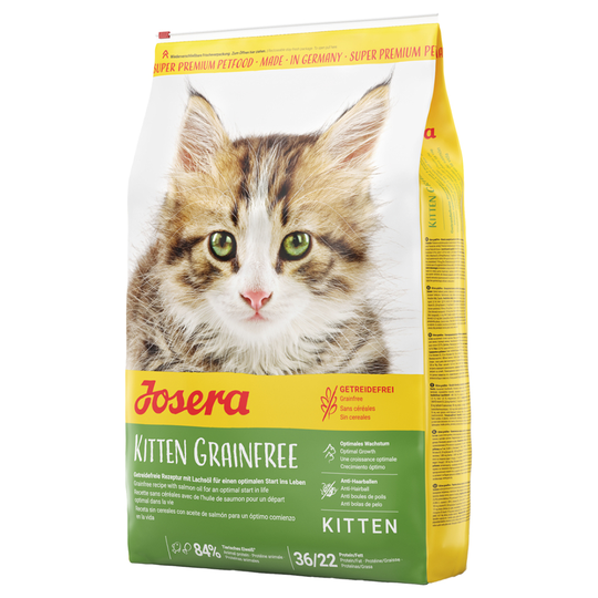 8 + 2 kg på köpet! 10 kg Josera torrfoder katt - Kitten Grain Free