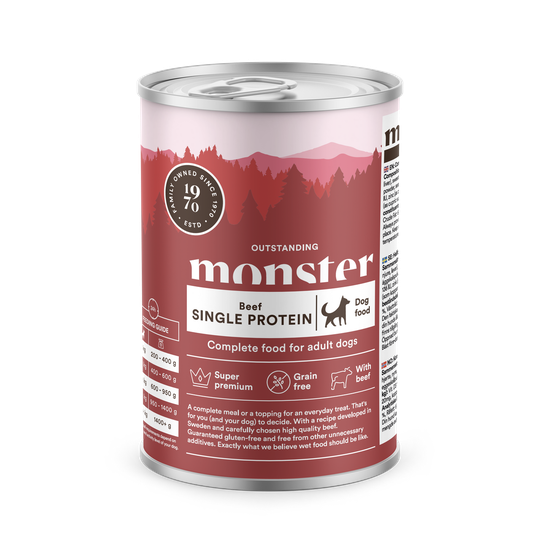 Dog Adult Single Protein Beef - 6 x 400 g