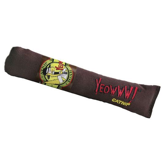 YEOWWW Kattleksak - Brun Cigarr