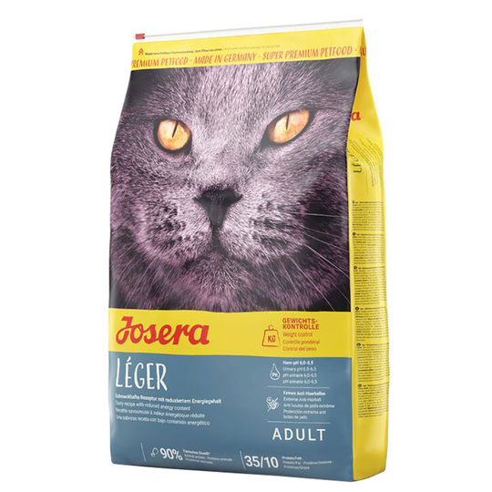 8 + 2 kg på köpet! 10 kg Josera torrfoder katt - Léger