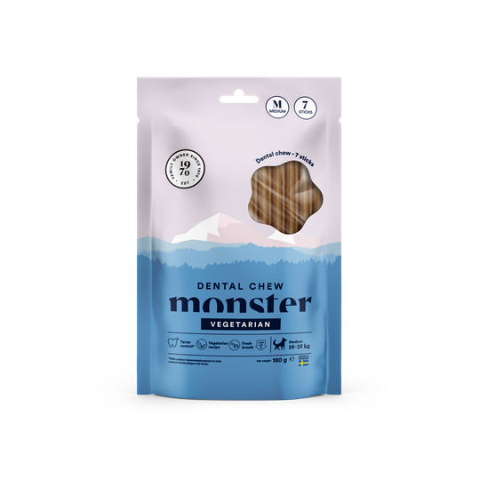 Dog Dental Chew Vegetarian 7 st - Medium