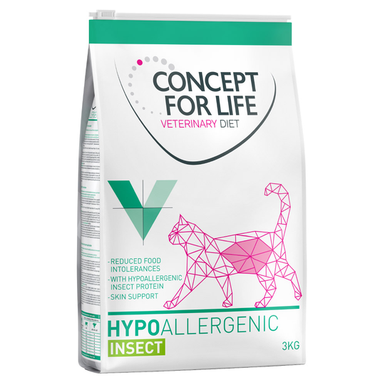3 kg Concept for Life Veterinary Diet till kanonpris! - Hypoallergenic Insect