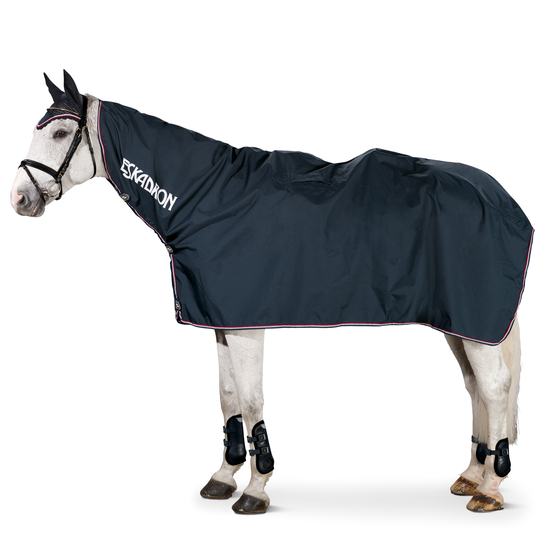 Eskadron Rainsheet Zipneck Ridtäcke / Regntäcke - Marinblå (M)