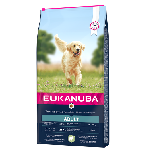 Dog Adult Large Lamb & Rice - 12 kg