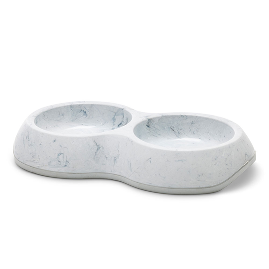 Savic Delice Double Marble matskålar - 2 x 200 ml