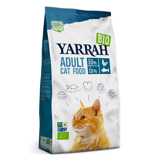 Yarrah Organic med fisk - Ekonomipack: 2 x 2,4 kg