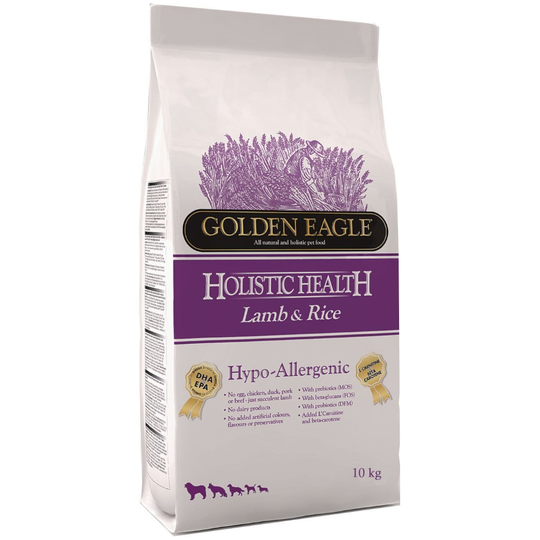 Golden Eagle Hypoallergen Lamb & Rice - 10 kg
