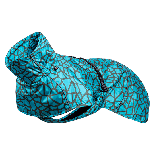 Rukka® Hayton Warm regnjacka, turkos - ca 42 - 51,5 cm rygglängd (stl. 50)