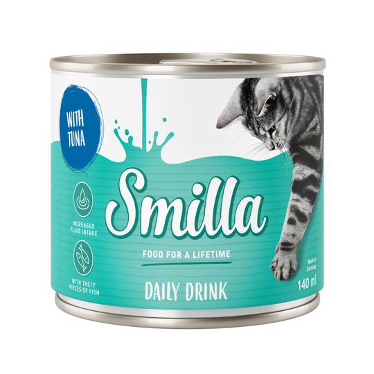 Smilla Daily Drink kattdryck med tonfisk 6 x 140 ml