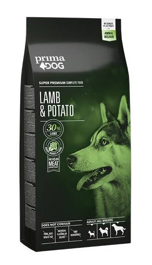 Lamm & Potatis Premium Helfoder Vuxen - 10 kg