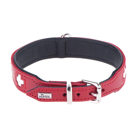 HUNTER Swiss halsband - Storlek 55: 41 - 49 cm halsomfång