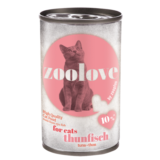 zoolove våtfoder för katter 6 x 140 g - Tonfisk