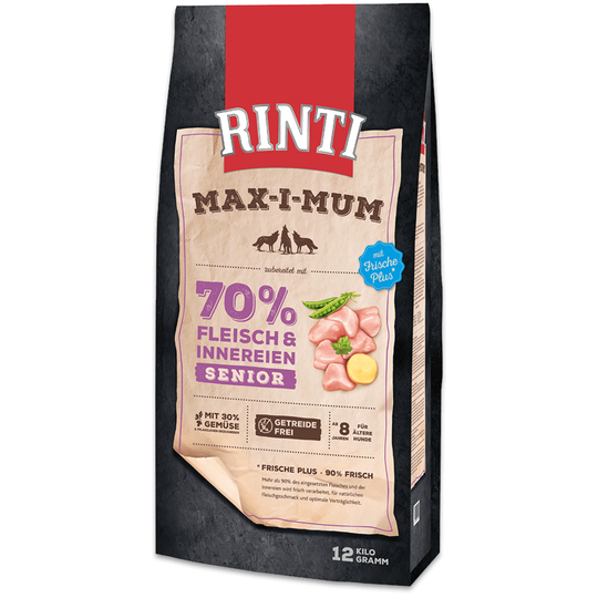 RINTI Max-i-mum Senior Kyckling - 12 kg