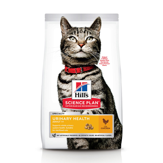 7 kg / 10 kg / 15 kg Hill's Science Plan till extra pris! - Adult Urinary Health Chicken (7 kg)